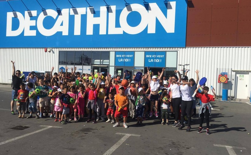 Decathlon Foundation Day 2017, la Constanta: sport, distractie, cadouri pentru 160 de copii din centre de plasament
