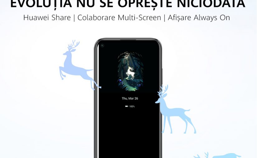 HUAWEI anunță programul de actualizare a sistemului de operare EMUI 10.1